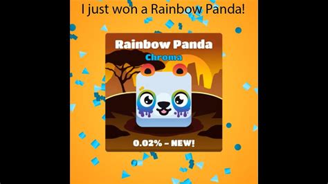 The drop chance for the <b>Rainbow</b> <b>Panda</b> is even lower than the Lion with a drop rate of 0. . How to get rainbow panda in blooket for free hack